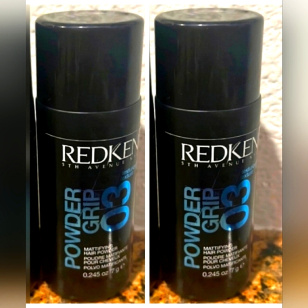 Redken 03 Powder Grip Mattifying Hair Powder 2x ~New ☆Discontinued, Rare, HTF☆